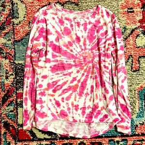 Pink Tie Dye Shirt